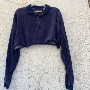 Naturalize Cutoff Long Sleeve Workout Shirt Size XL